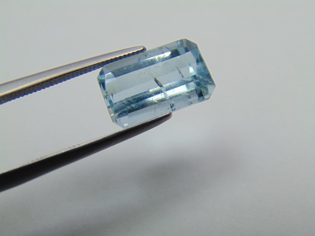 3.95ct Água-marinha 12x7mm