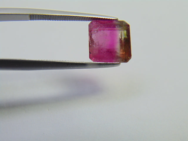 4.05ct Tourmaline Bicolor 9x8mm
