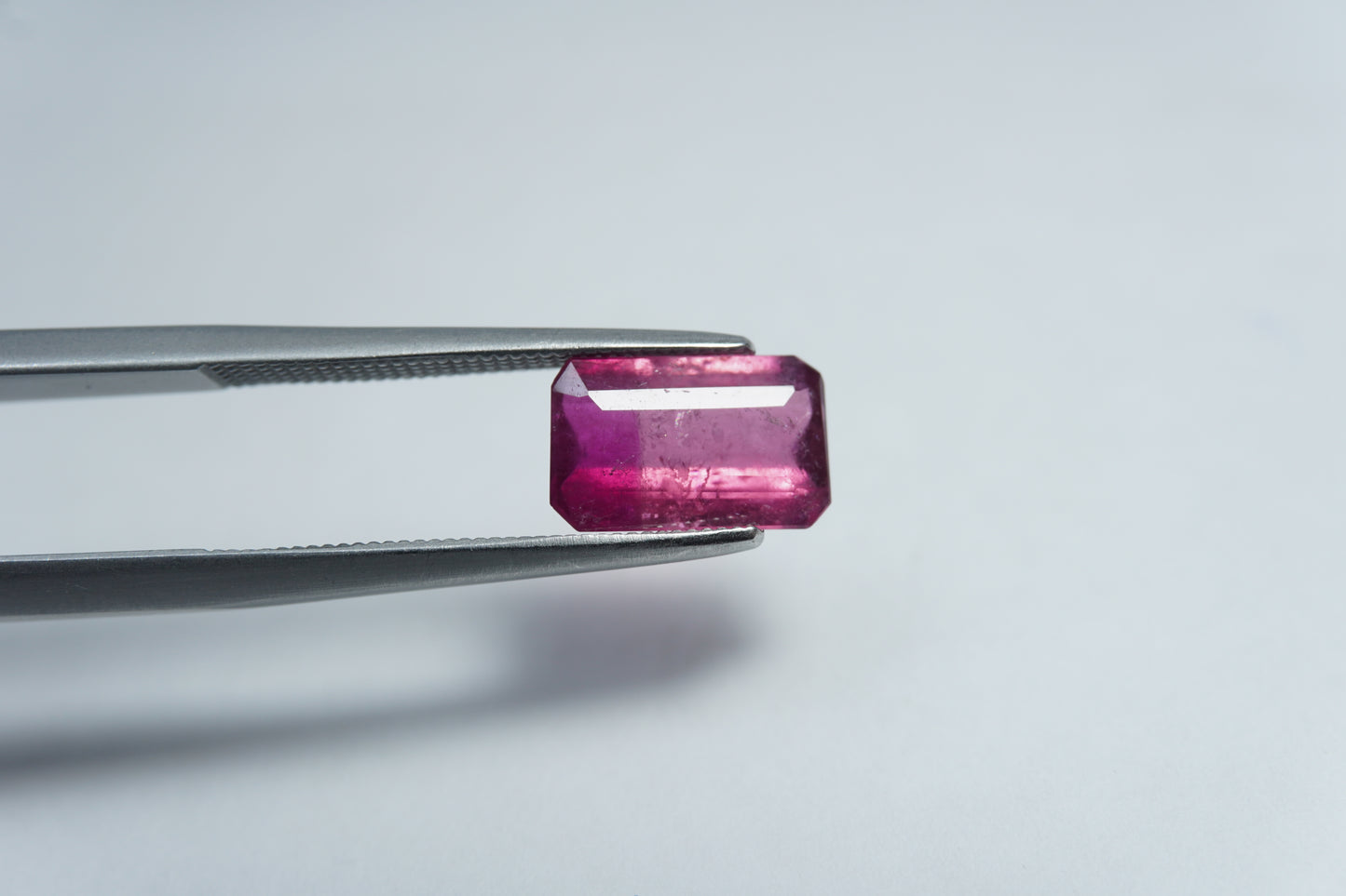 1.65ct Turmalina bicolor 9x6mm