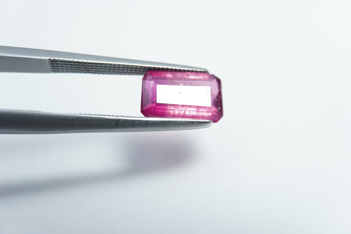 1.65ct Turmalina bicolor 9x6mm
