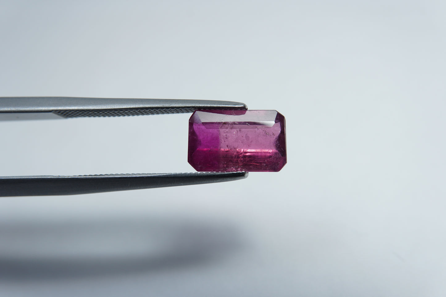 1.65ct Turmalina bicolor 9x6mm