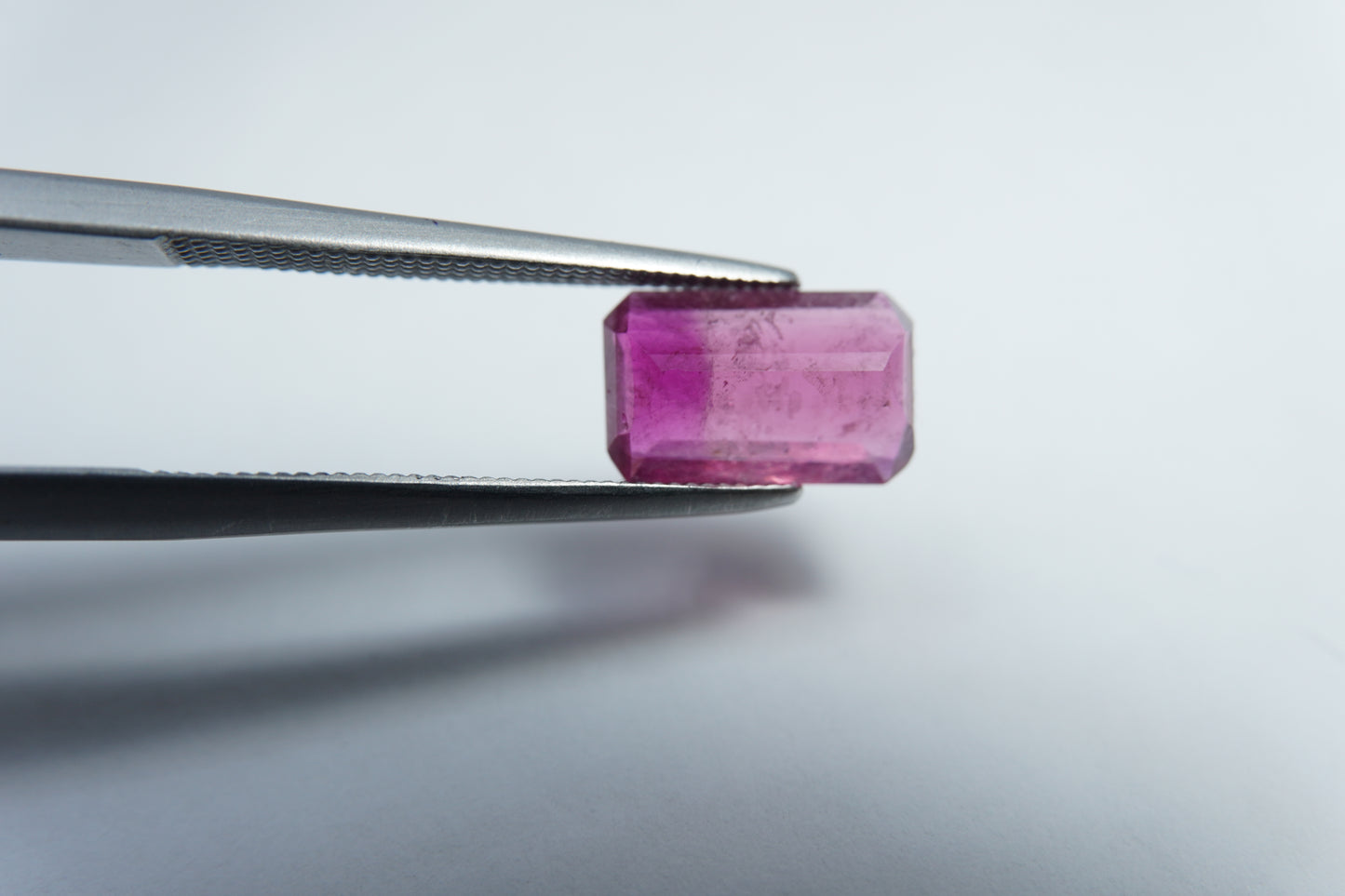 1.65ct Turmalina bicolor 9x6mm
