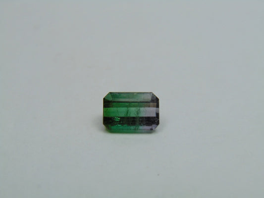 2.45ct Turmalina Bicolor 9x7mm