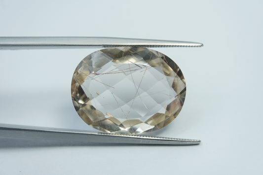 16.60ct Quartzo com inclusão 22x16mm