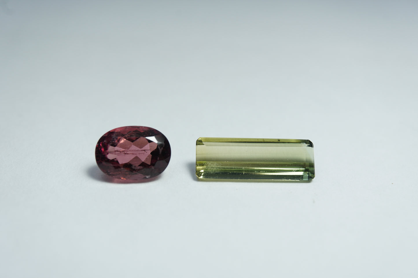 Turmalina de 2,65ct mista 7x5mm / 12x4mm