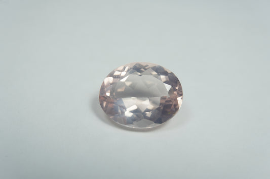 6.40ct Quartzo Rosa 14x11mm
