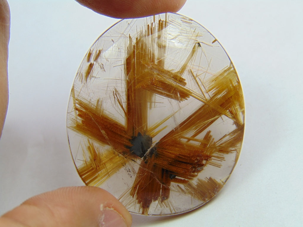 89.80ct Rutile 42x36mm