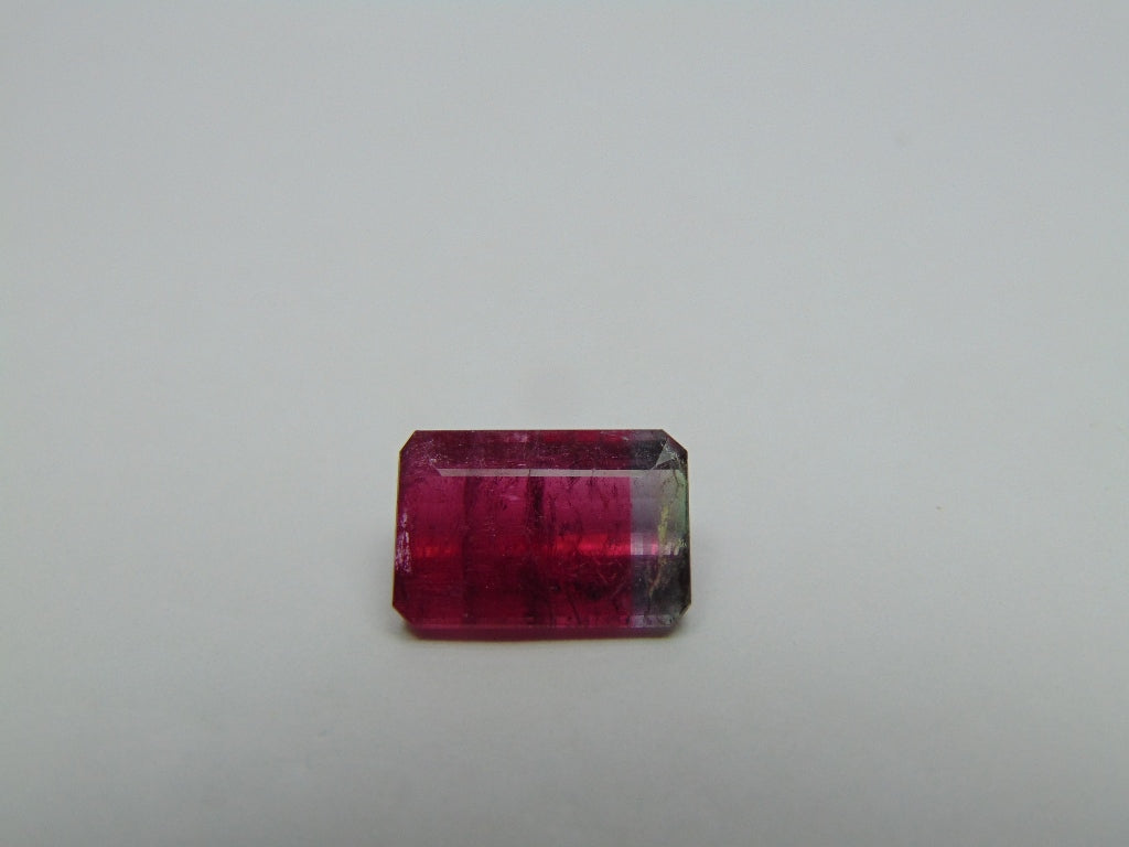 7.12ct Tourmaline Bicolor 14x9mm