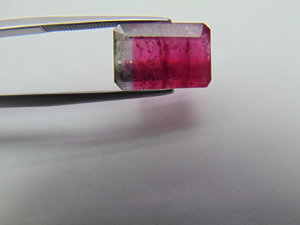 7.12ct Tourmaline Bicolor 14x9mm