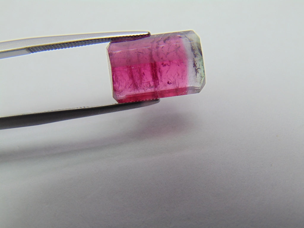 7.12ct Tourmaline Bicolor 14x9mm