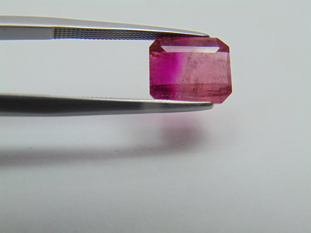 3.35ct Tourmaline Bicolor 9x8mm