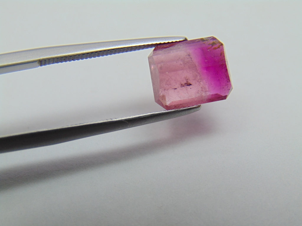 3.35ct Tourmaline Bicolor 9x8mm