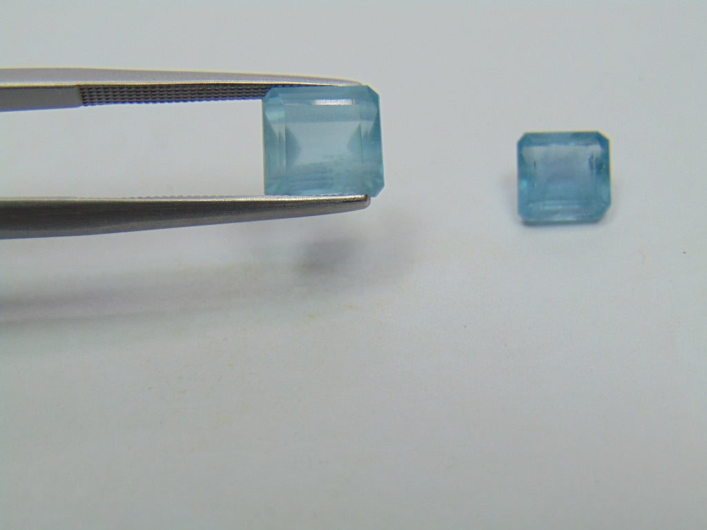 3.55ct Aquamarine 7mm 6mm