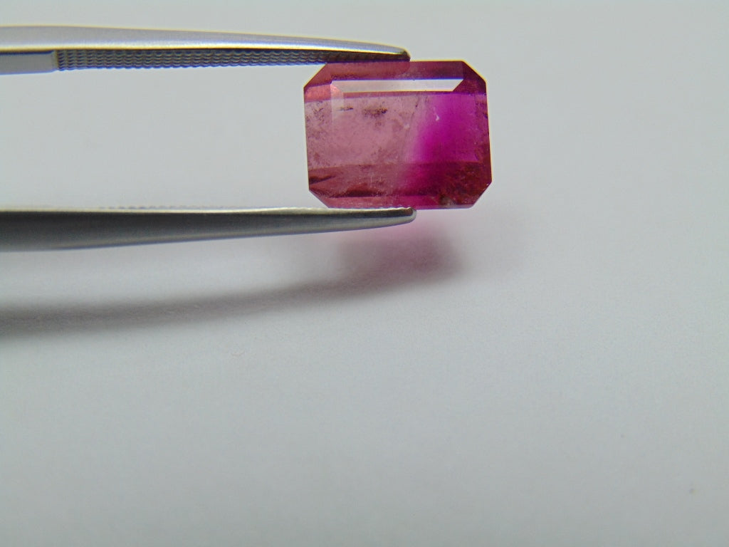 3.35ct Tourmaline Bicolor 9x8mm