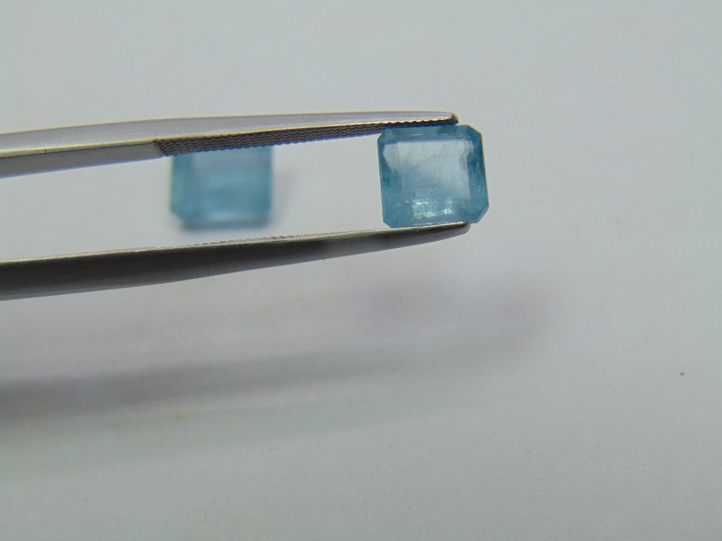 3.55ct Aquamarine 7mm 6mm