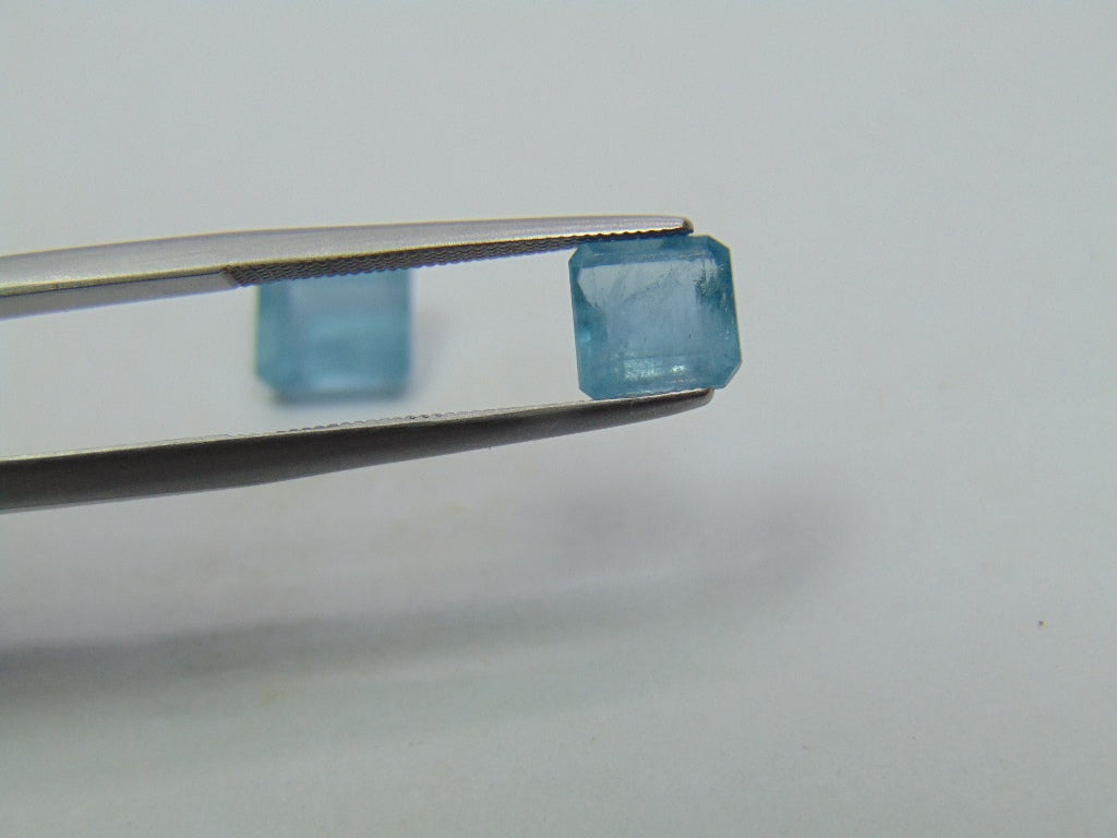 3.55ct Aquamarine 7mm 6mm