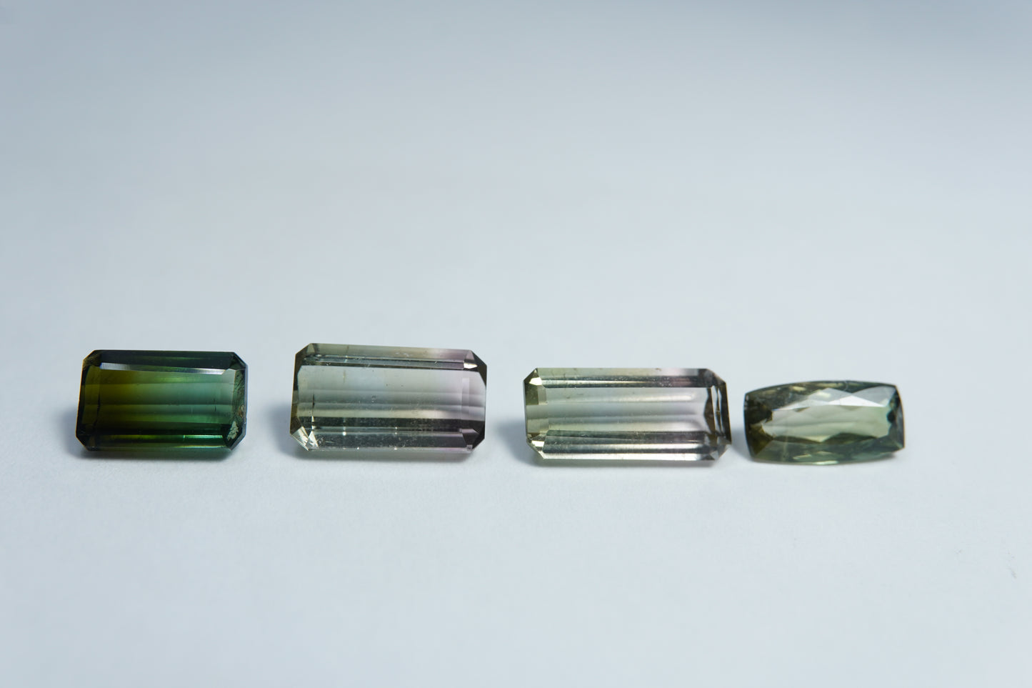 Turmalina bicolor de 6,58 ct