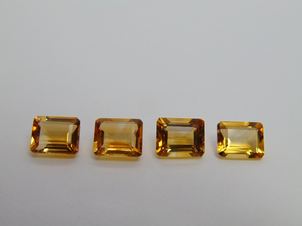 12.45ct Citrine Calibrated 10x8mm