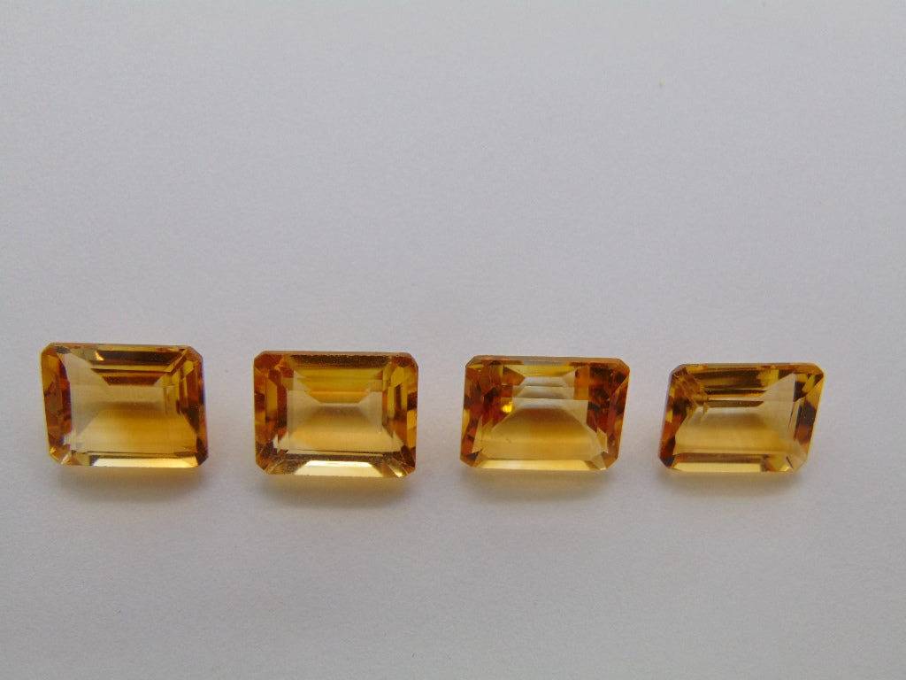 12.45ct Citrine Calibrated 10x8mm