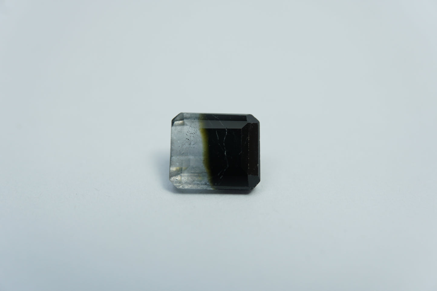 4.10ct Tourmaline bicolor 14x7mm