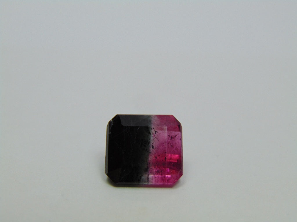 Turmalina Bicolor 8,15ct 12x11mm