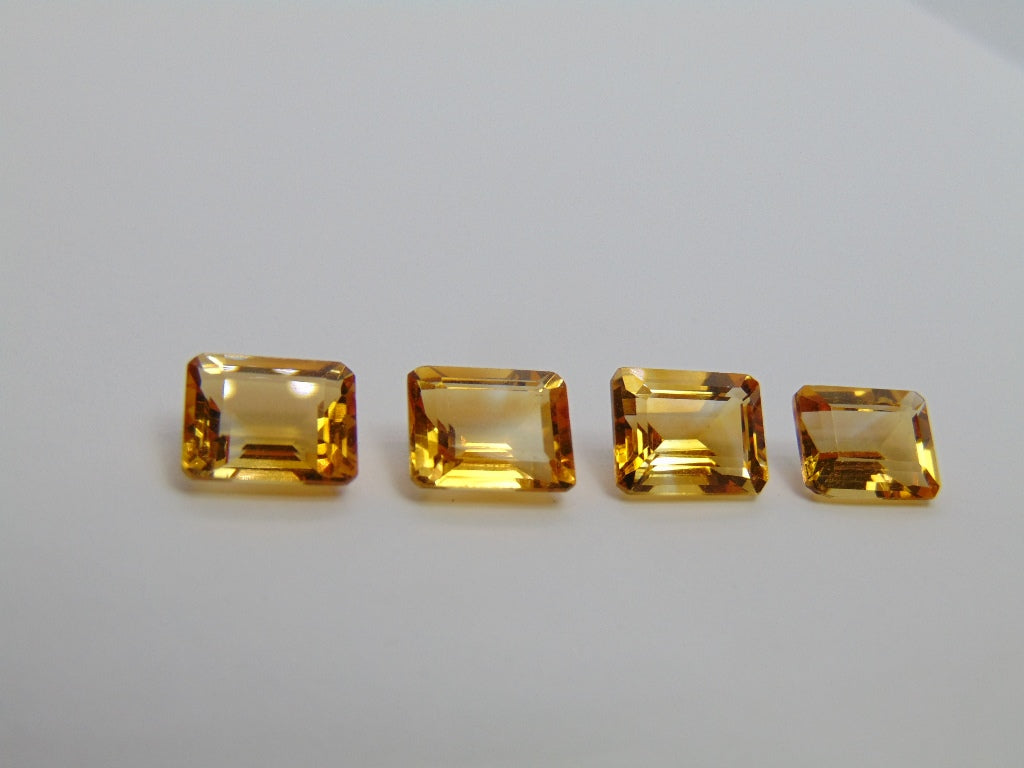 12.45ct Citrine Calibrated 10x8mm