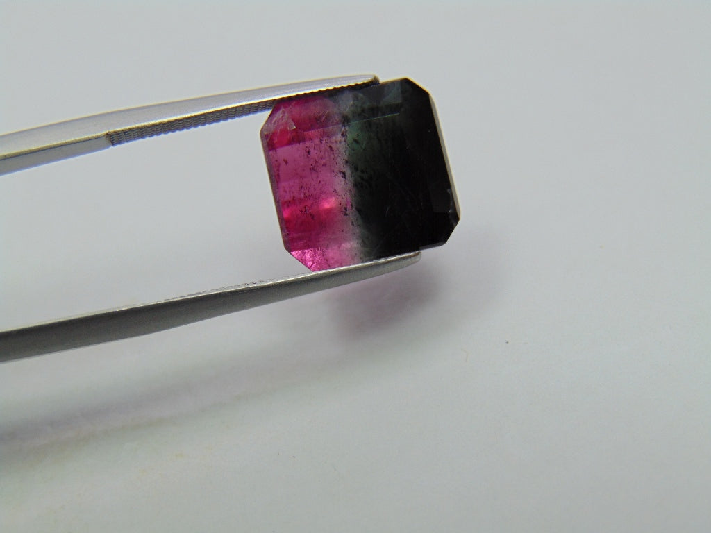 Turmalina Bicolor 8,15ct 12x11mm