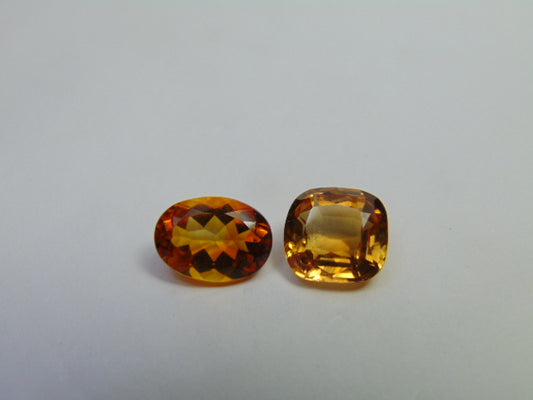 8.40ct Citrine 12x9mm 10mm