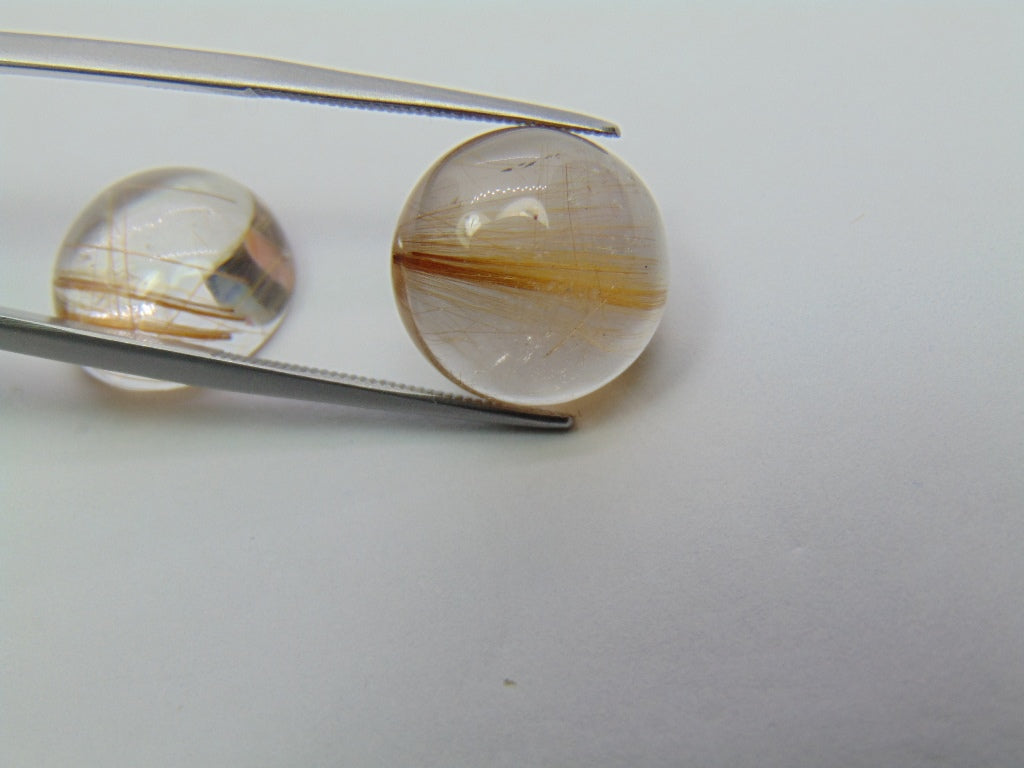 21.20ct Rutile 14mm