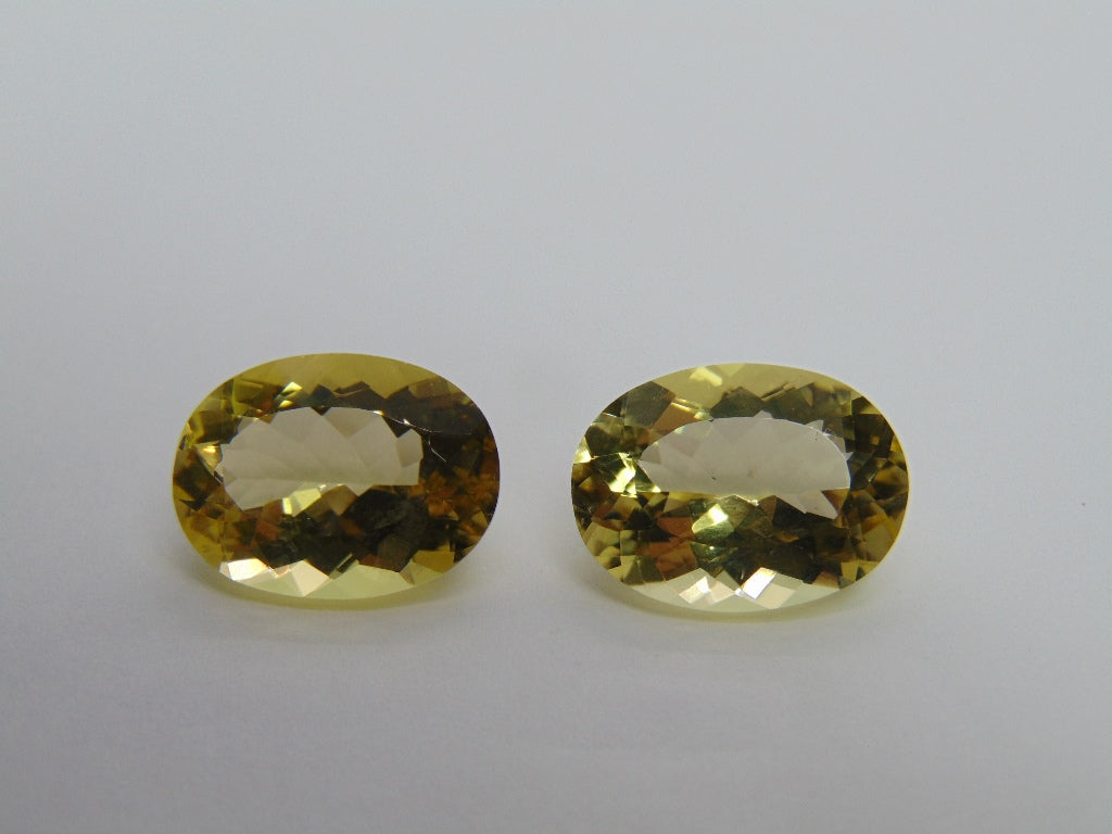 28.25ct Green Gold 19x14mm