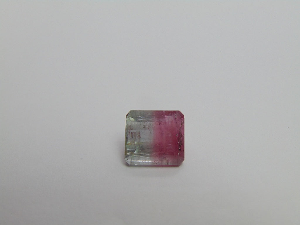 10,40ct Turmalina Bicolor 12x11mm