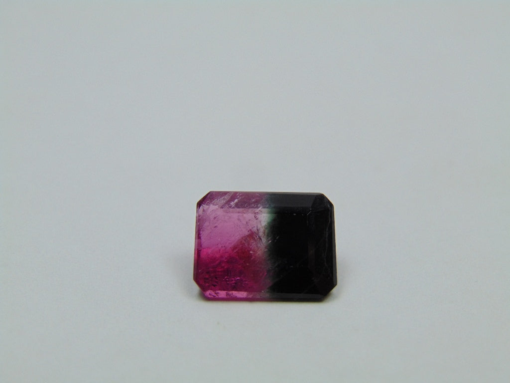 4.50ct Turmalina Bicolor 11x9mm