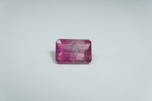2.08ct Turmalina bicolor 9x6mm