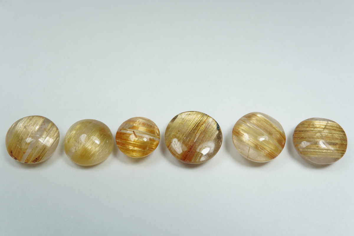 14.95ct Rutilo 7mm a 9mm
