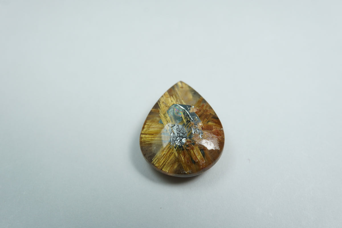 9.76ct Rutilo 15.5x12.5mm