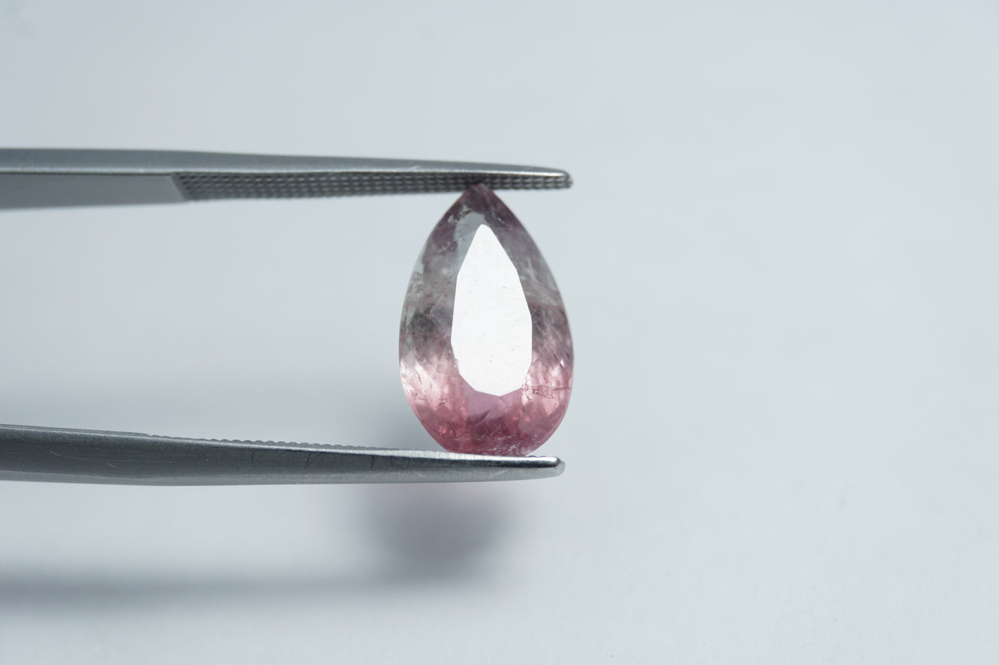 4.40ct Turmalina bicolor 13x8mm