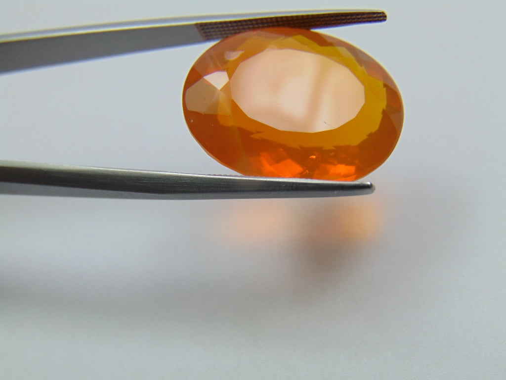 17ct  Fire Opal 21x17mm