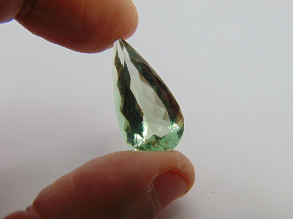 17.05ct Prasiolite 28x13mm