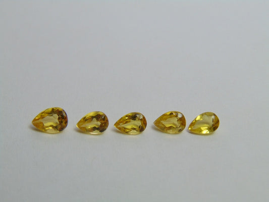 2ct Berilo Calibrado 7x4mm 6x4mm