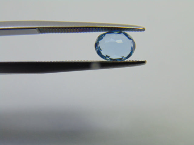 0.87ct Aquamarine 7x6.5mm