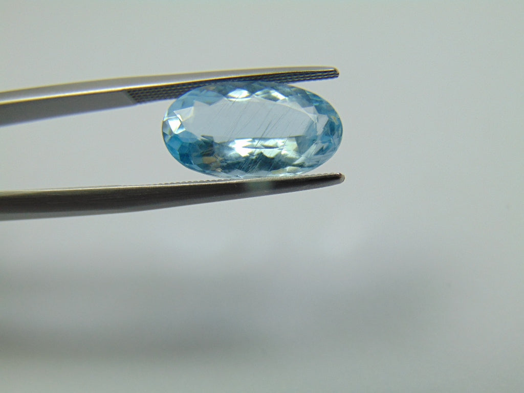5.50ct Aquamarine with Needle 15x8mm
