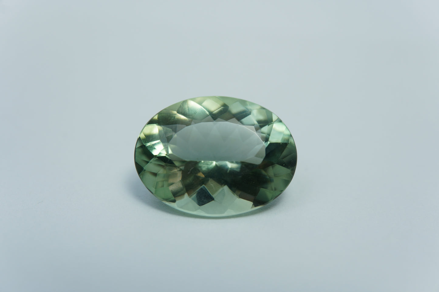 11.10ct Prasiolita 18x14mm