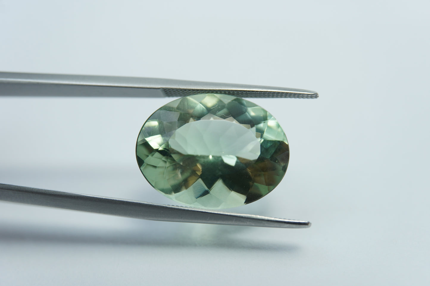 11.10ct Prasiolita 18x14mm