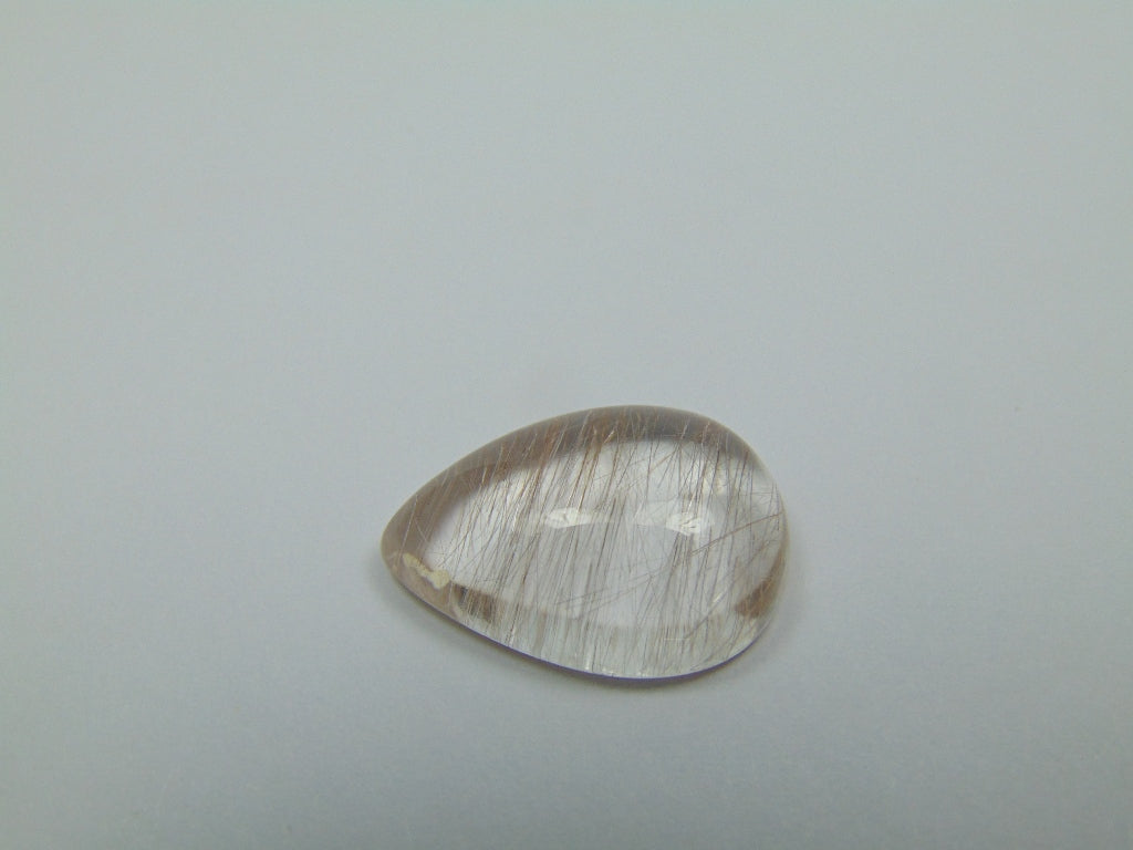 13ct Quartzo com Inclusão Cabochão 20x9mm