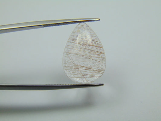 13ct Quartzo com Inclusão Cabochão 20x9mm