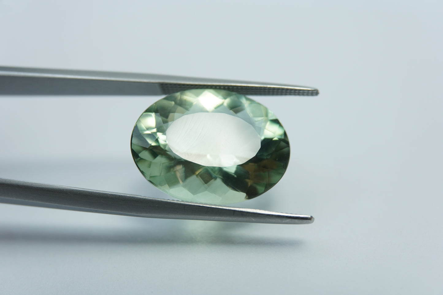 11.10ct Prasiolita 18x14mm