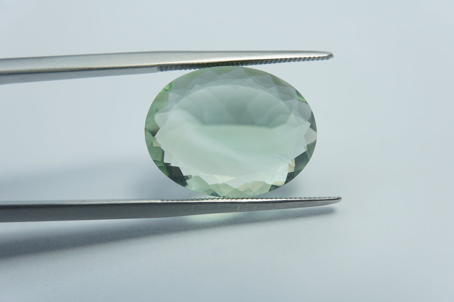 11.10ct Prasiolita 18x14mm