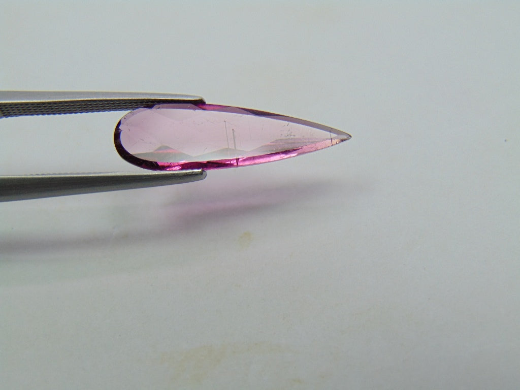 2.15ct Tourmaline Pink 21x6mm