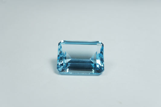 13.63ct Topázio sky 15x11.5mm