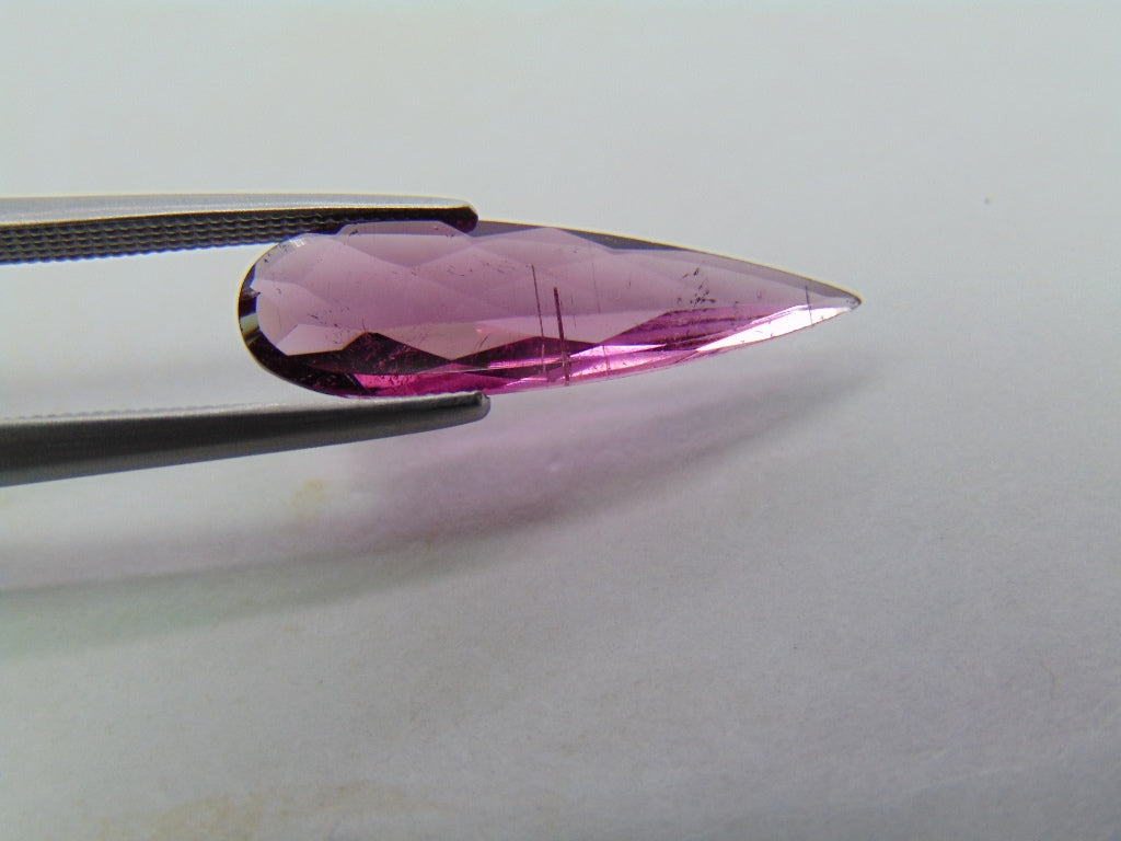 2.15ct Tourmaline Pink 21x6mm